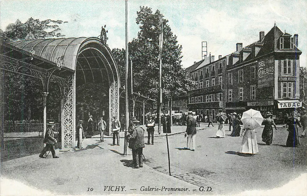 Vichy — Galerie-Promenades — G.D. - Vorderseite