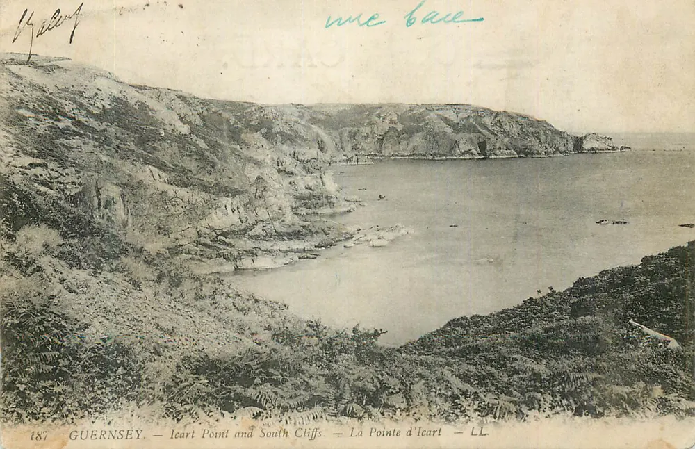 Guernsey — Icart Point und Südklippen — La Pointe d'Icart — LL - Vorderseite