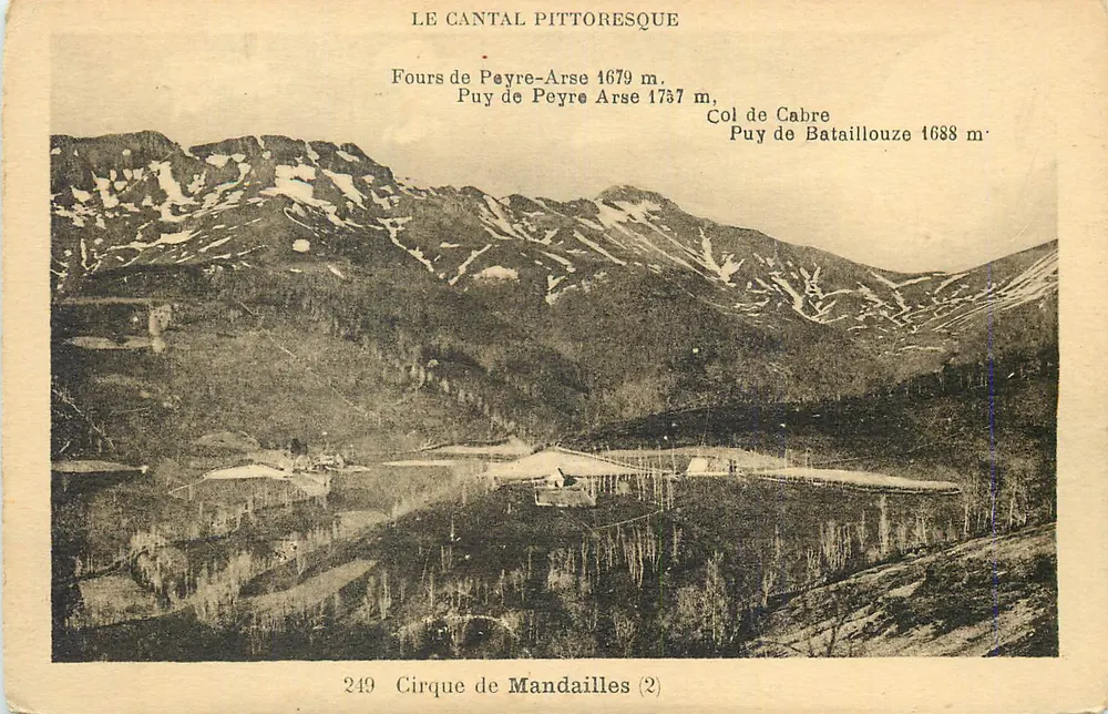 Pittoresker Cantal — Cirque de Mandailles (2) — Verlag nicht sichtbar, Nr. 249 - Vorderseite