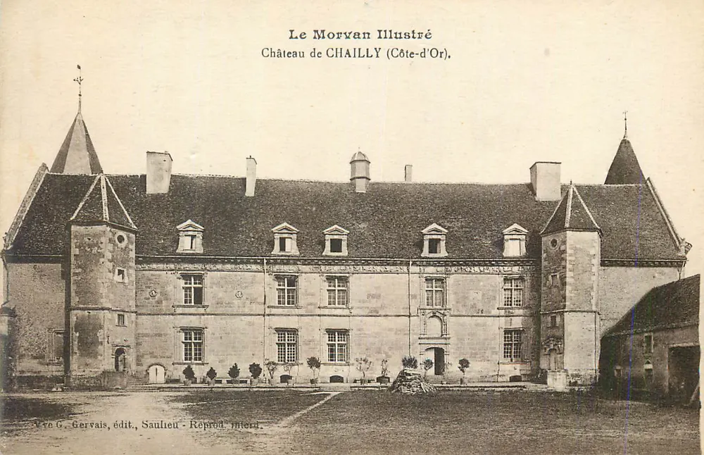 Kasteel van CHAILLY — Côte-d'Or — Le Morvan Illustré - Voorkant