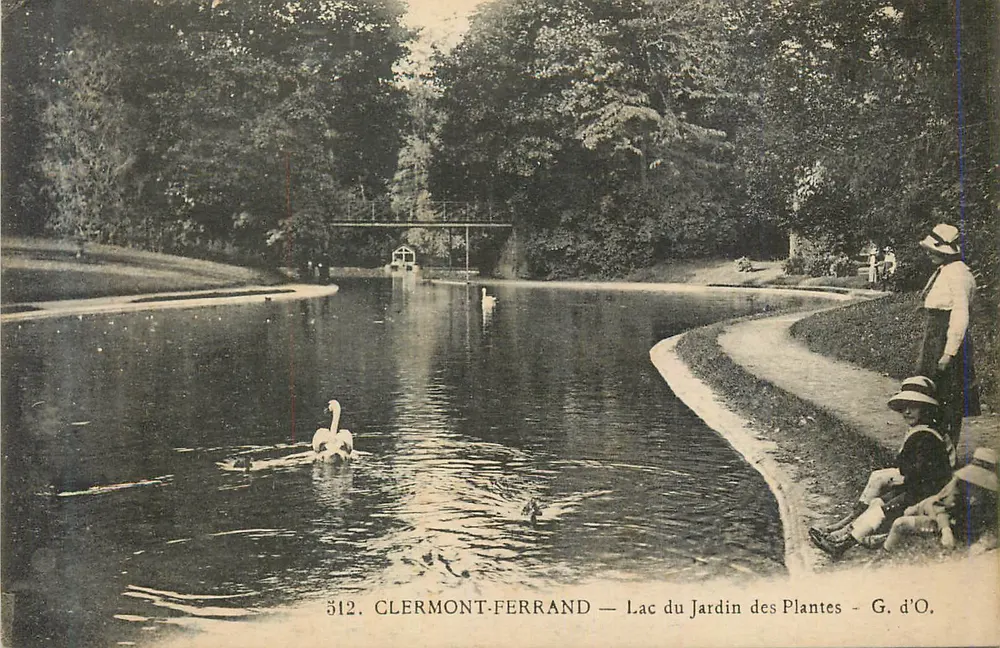 Clermont-Ferrand — See des Jardin des Plantes — G. d'O. - Vorderseite