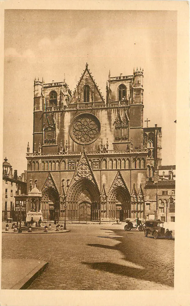 Kathedrale Notre-Dame von Rouen — gotische Fassade — Verleger nicht sichtbar - Vorderseite