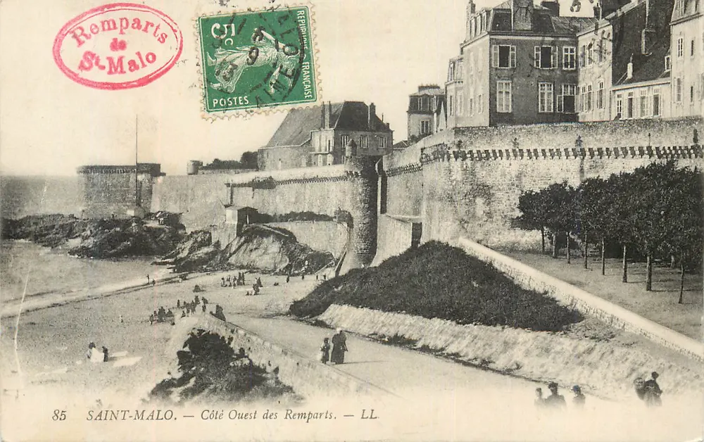 Saint-Malo — Côté Ouest des Remparts — LL - Vorderseite