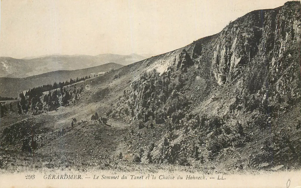 Gérardmer — Gipfel des Tanet und Kette des Hohneck — LL. — n° 293 - Vorderseite