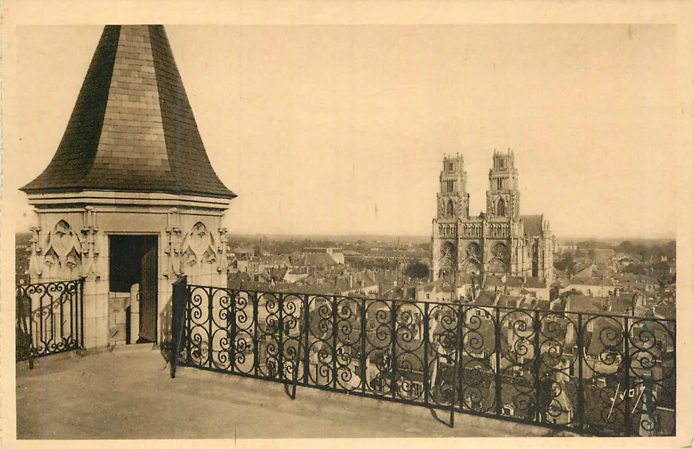 Ansicht der Kathedrale von Reims — Verleger J. V. 07 - Vorderseite