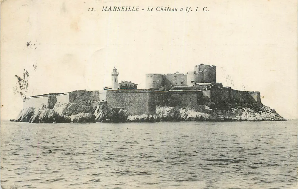 Marselha — O Castelo de If. I. C. - Frente