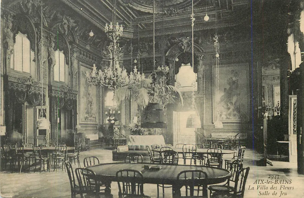 Aix-les-Bains — Das Villa des Fleurs, Spielzimmer — Verlag AIX-LES-BAINS, Nr. 2943 - Vorderseite