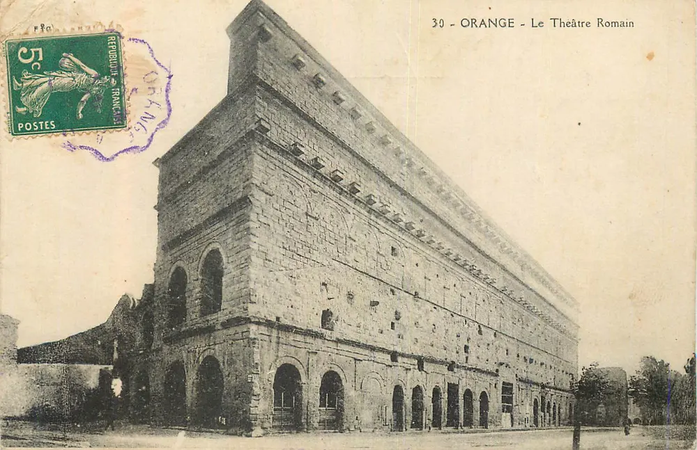 Orange - Het Romeinse Theater — onbekende uitgever, nr. 30 - Voorkant
