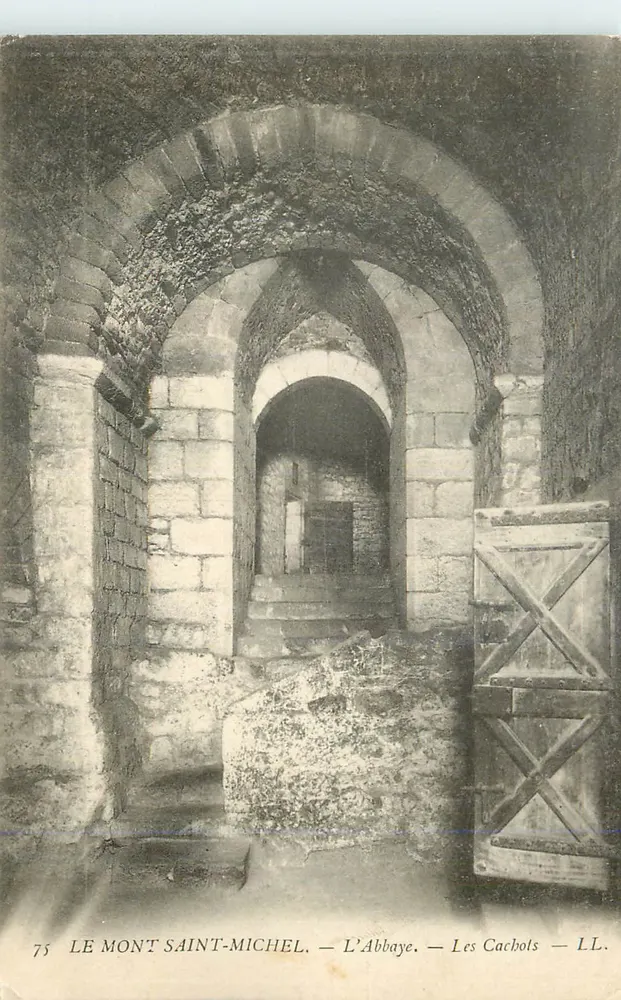 Mont Saint-Michel — Die Abtei — Die Gefängnisse — LL - Vorderseite