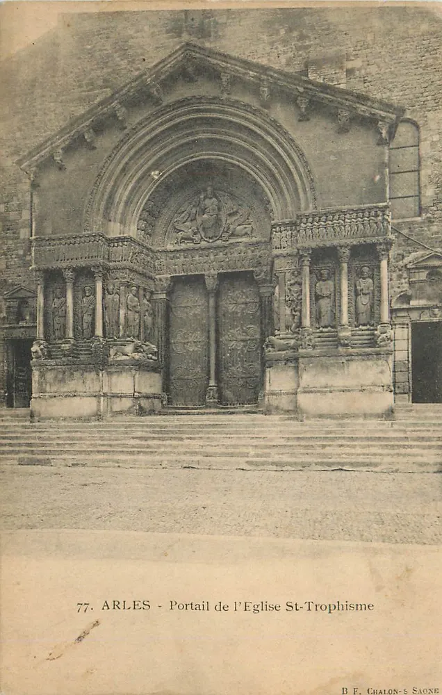 Arles - Portal der Kirche Saint-Trophime - Vorderseite