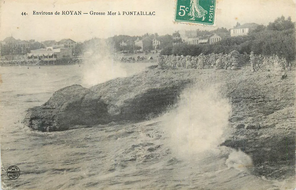 Arredores de ROYAN — Grosse Mer em PONTAILLAC — Hermès Galeries - Frente