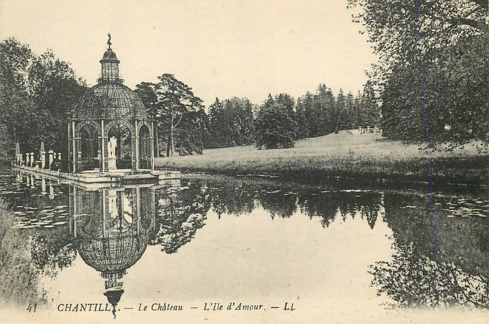 Chantilly — O Castelo — A Ilha do Amor — LL - Frente