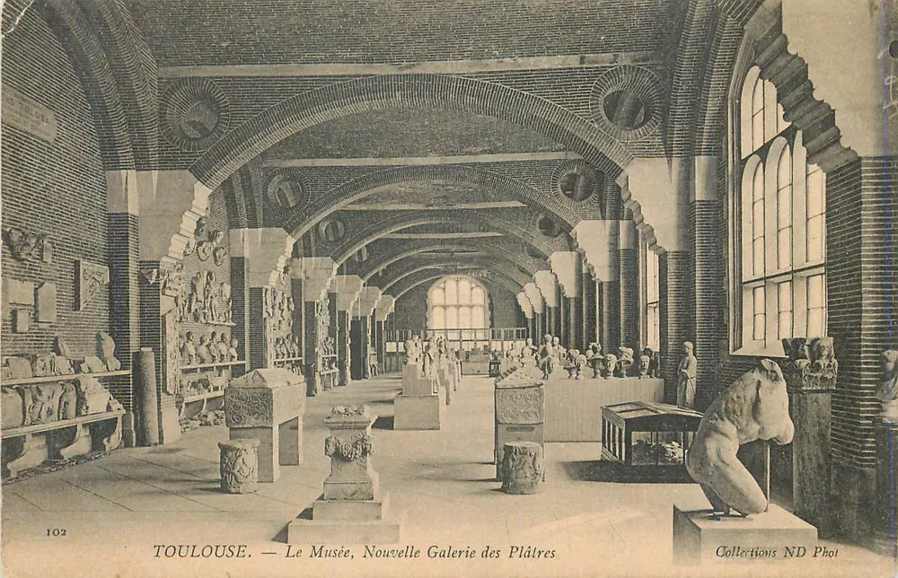 Toulouse — Das Museum, Neue Galerie der Gipsabgüsse - Vorderseite