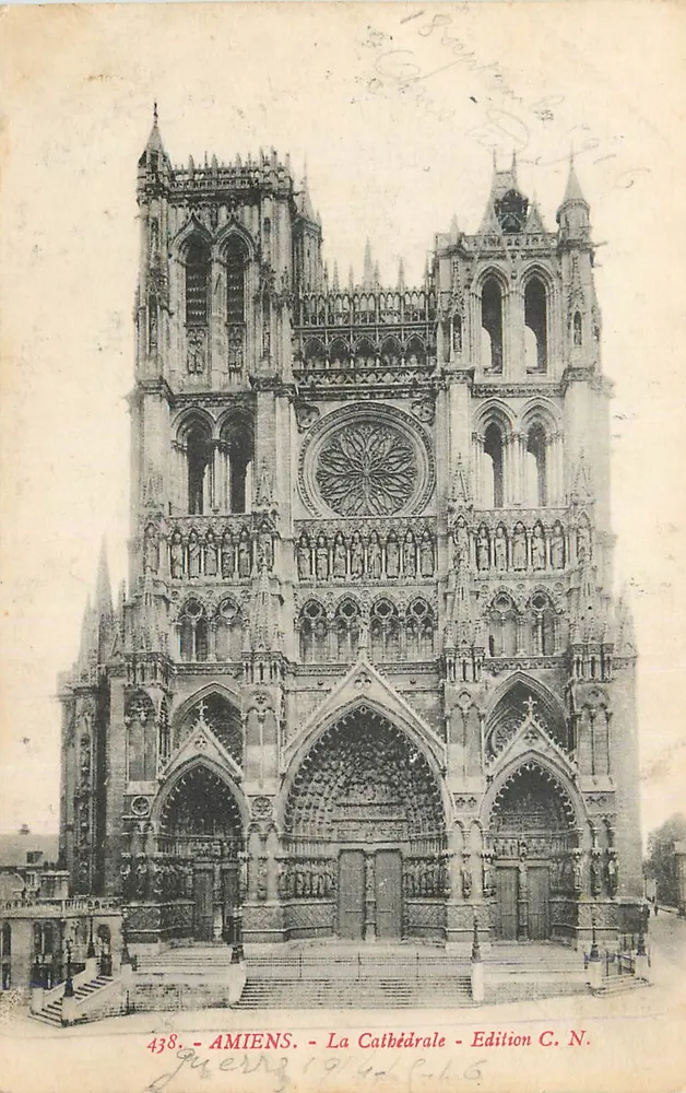 Amiens - A Catedral — Edição C.N. n°438 - Frente