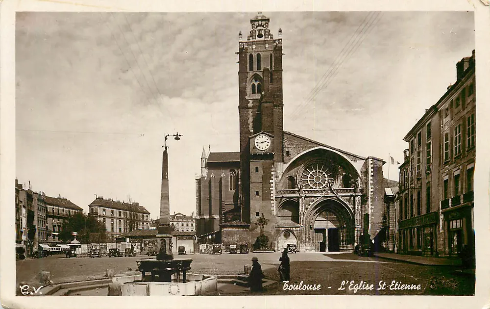 Toulouse - A Igreja de São Etienne — B.V. editor - Frente