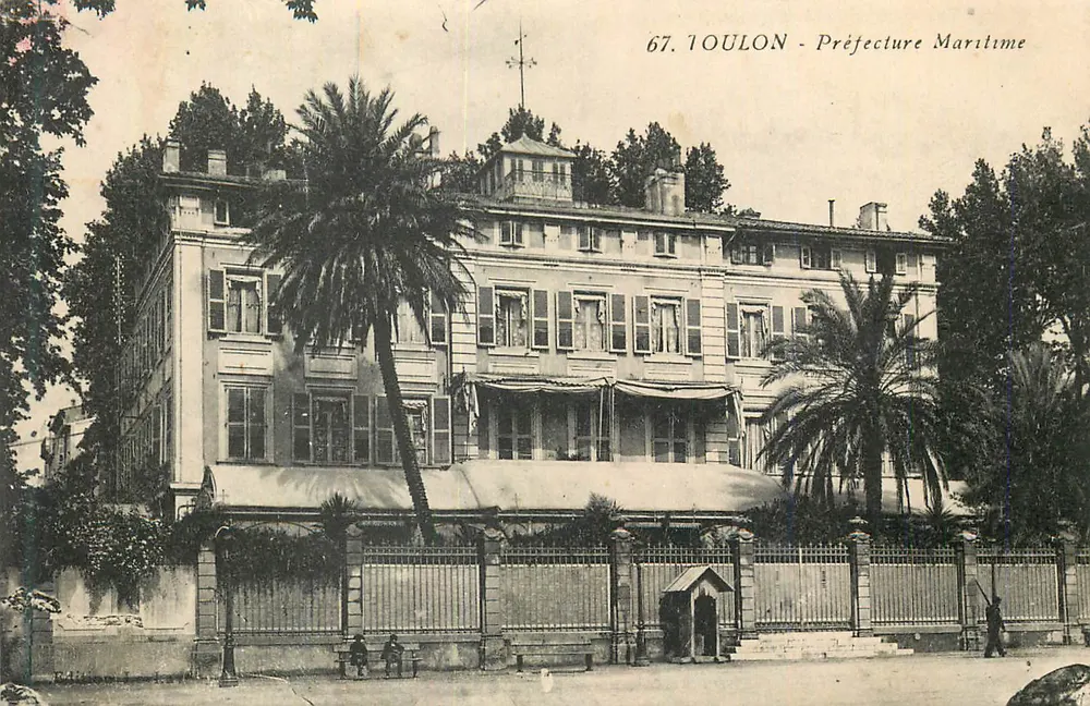 Toulon - Prefeitura Marítima — editor desconhecido, n° de série 67 - Frente