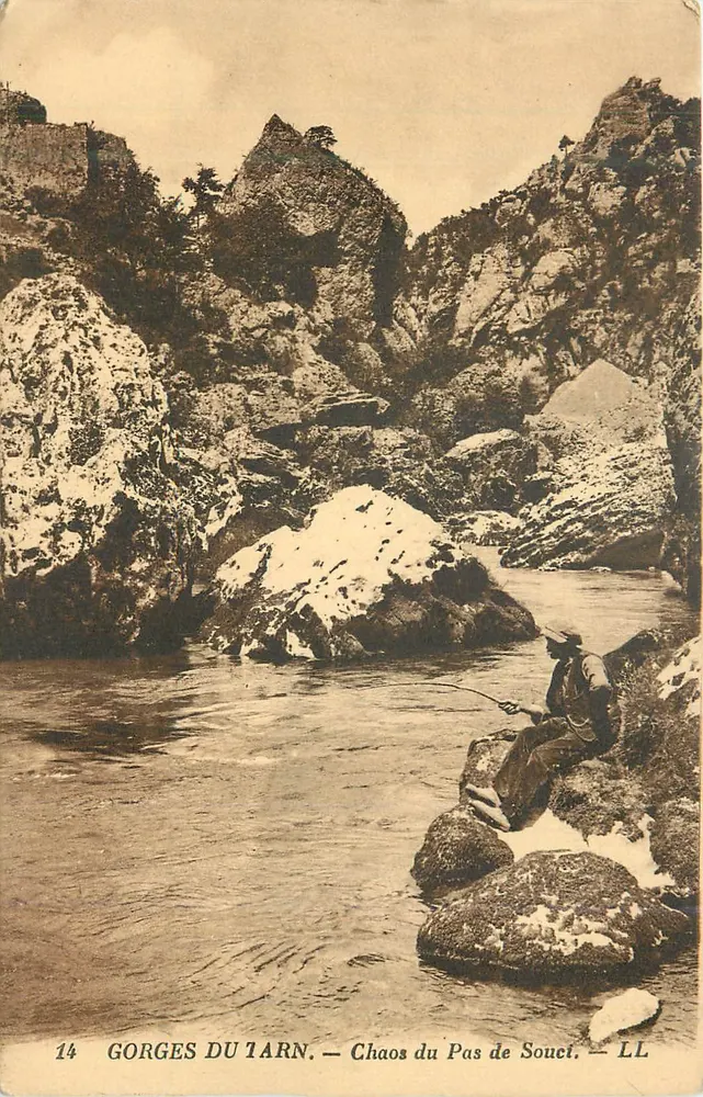 Gorges del Tarn — Chaos del Passo di Soucet — LL - Recto