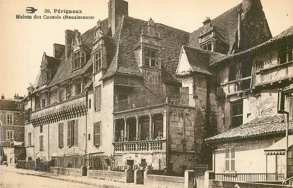 Périgueux — Casa dos Conselheiros (Renascimento) — Editor não identificado, n° 38 - Frente