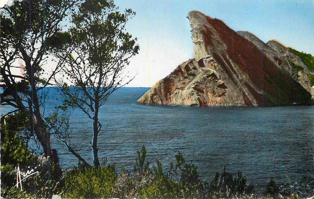 Cap Fréhel — Felsen der Pointe de la Garenne — Verlag A. Arin - Vorderseite
