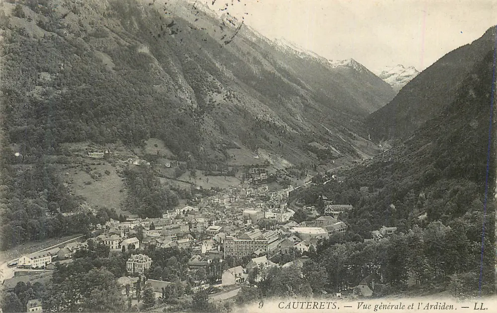 Cauterets — Vista geral e o Ardiden — LL. - Frente