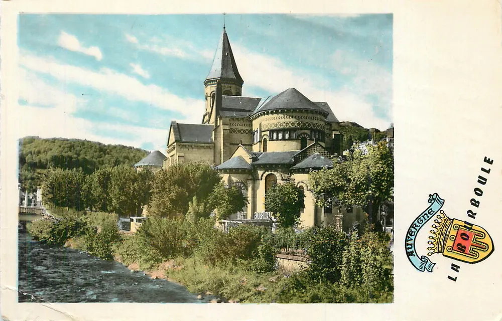 La Bourboule — Kirche Saint-Pierre — Verlag La Bourboule - Vorderseite