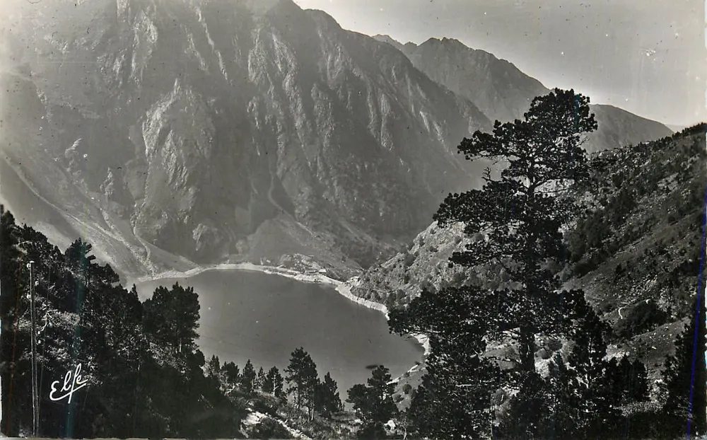Elbsee — Panoramablick — Verlag Elfe, Seriennummer nicht sichtbar - Vorderseite