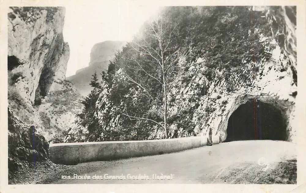 Rodovia dos Grandes Goulets — Isère — n°1013 - Frente