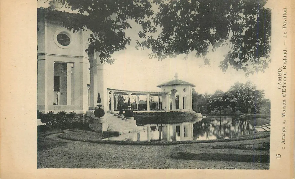 Haus von Edmond Rostand « Armaga » — Cambo, Le Pavillon - Vorderseite