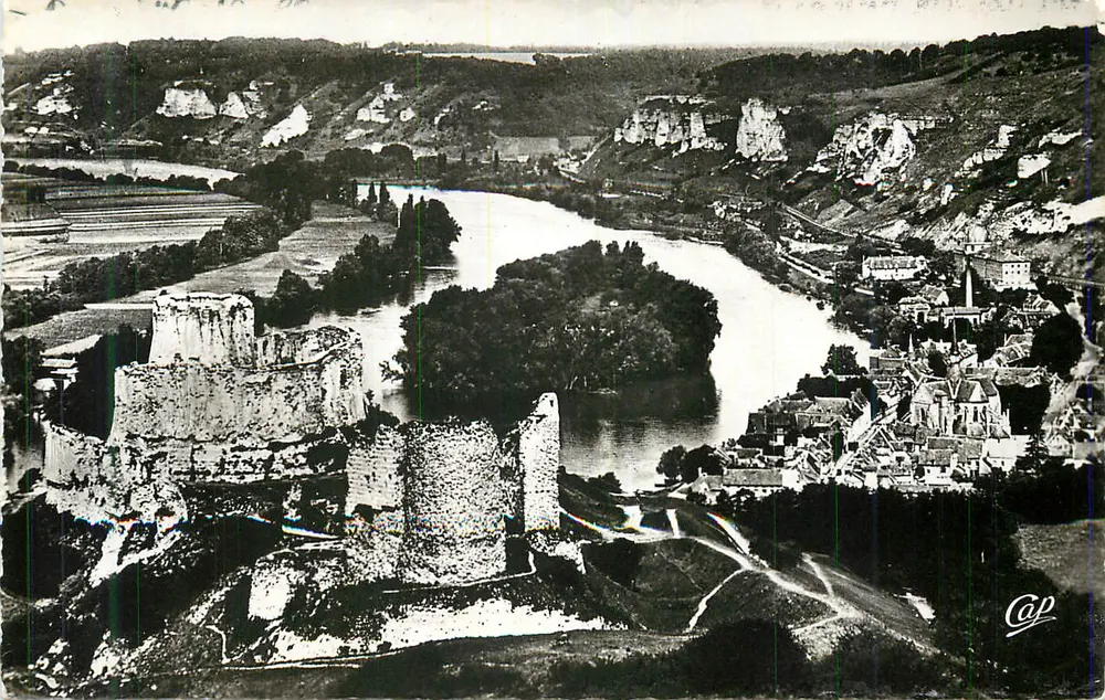 Schloss Château-Gaillard — Panoramablick — Verlag Cap - Vorderseite