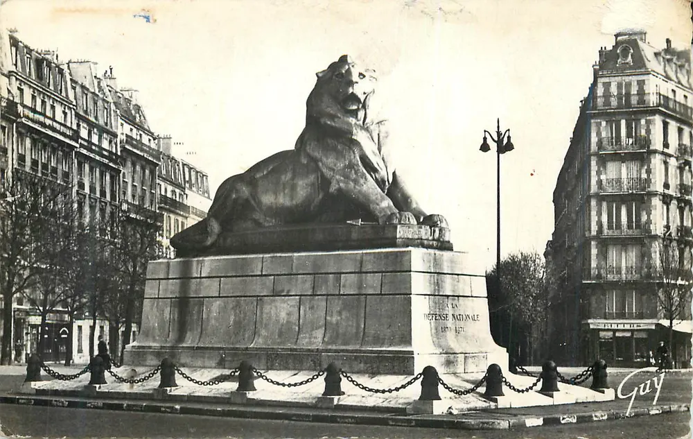 Lion der Nationalverteidigung — Paris — Verlag Guy - Vorderseite