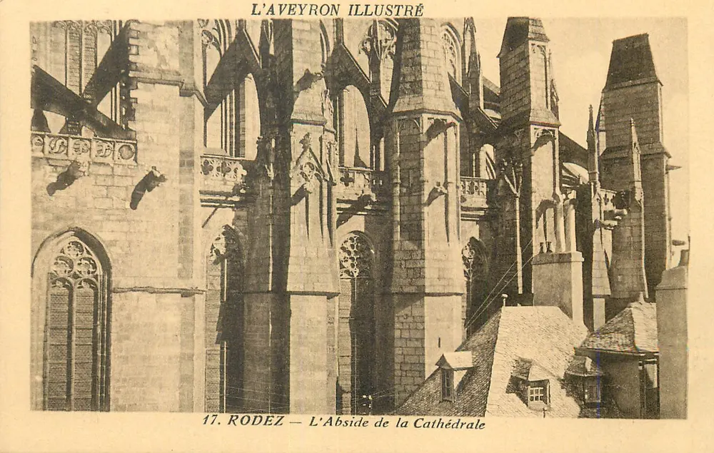 Rodez — Die Apsis der Kathedrale — L'Aveyron Illustré n°17 - Vorderseite