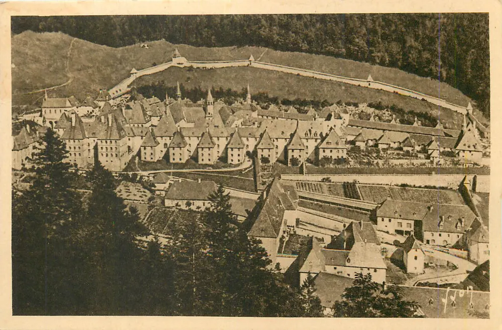 Stadt La Merveille — Panoramablick — Verleger unbekannt - Vorderseite