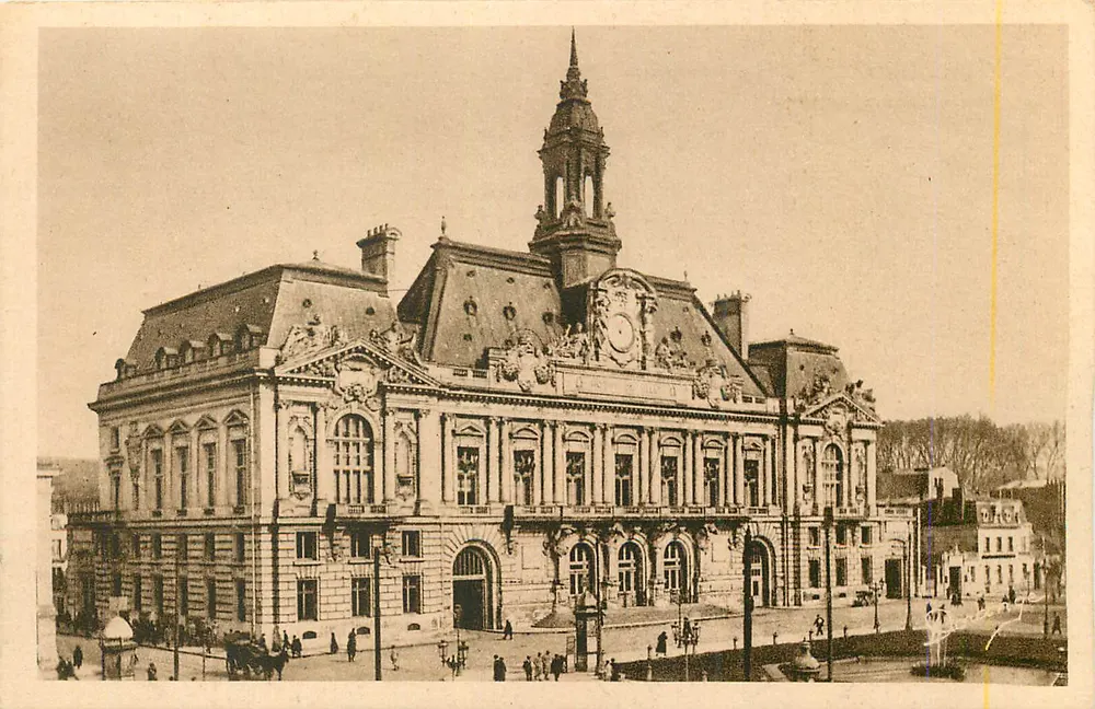 Rathaus von Lille — Allgemeiner Blick — Verleger unbekannt - Vorderseite