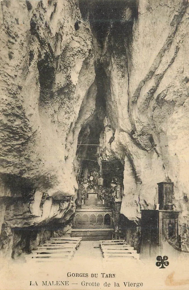 Tarnschlucht — Jungfrau-Höhle — La Malène - Vorderseite