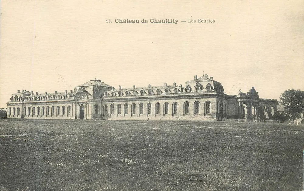 Castelo de Chantilly — As Estabecas — Editor: n° 42 - Frente