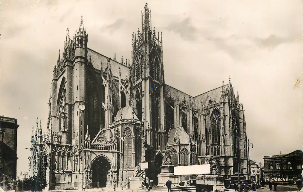 Kathedrale Notre-Dame de Strasbourg — Allgemeiner Blick — Verlag LA CIGOGNE - Vorderseite