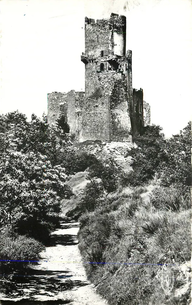 Schloss La Tour — Ruinen eines Bergfrieds — unbekannter Verlag - Vorderseite