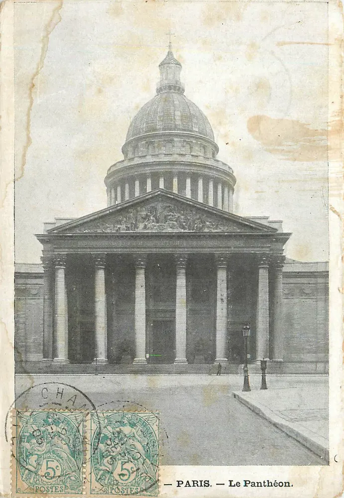 PARIS — Panthéon — Chai - Awers
