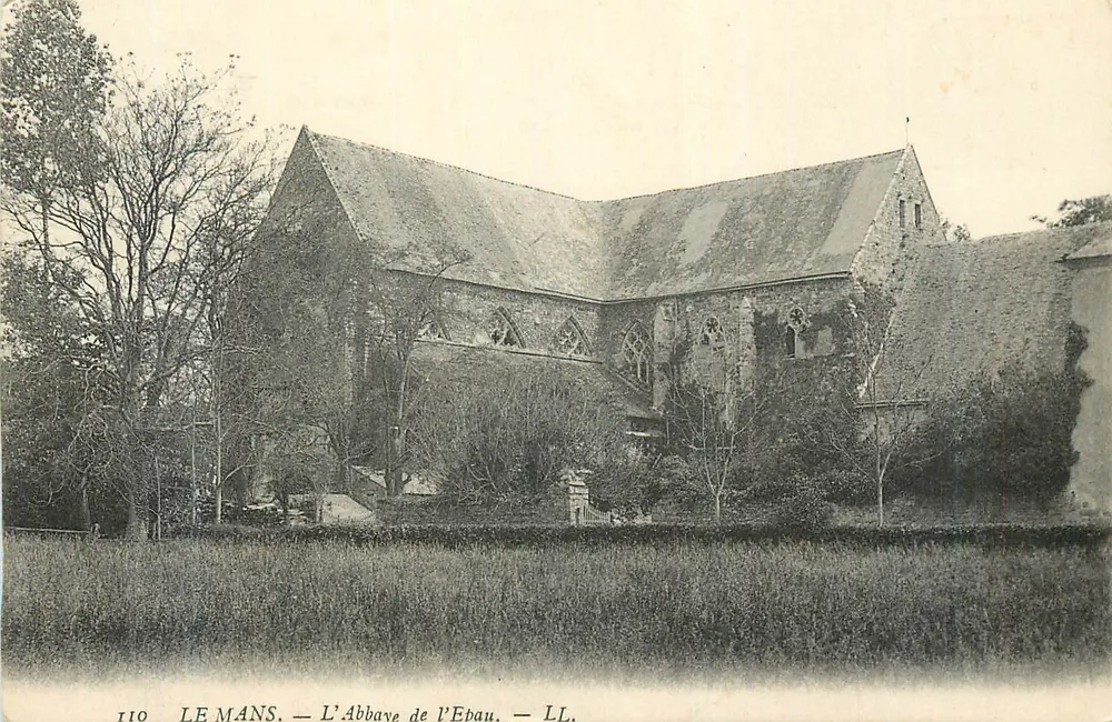 Le Mans — A Abadia de l'Ebau — LL. - Frente