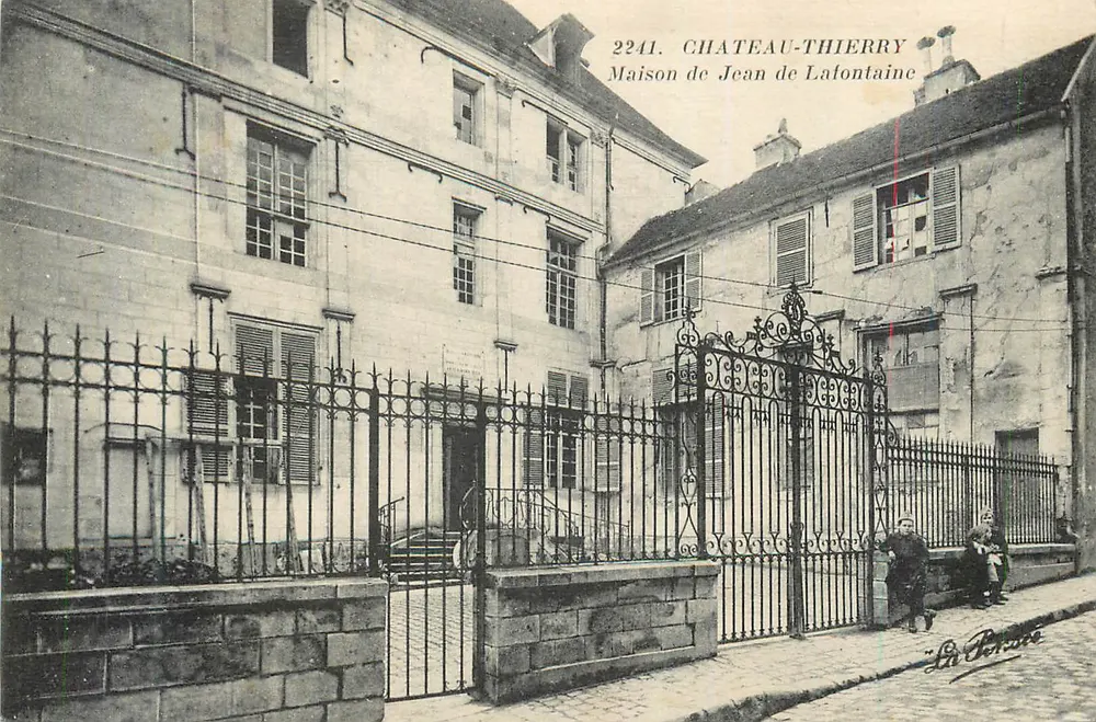 Château-Thierry — Haus von Jean de Lafontaine — La Berne, n°2241 - Vorderseite