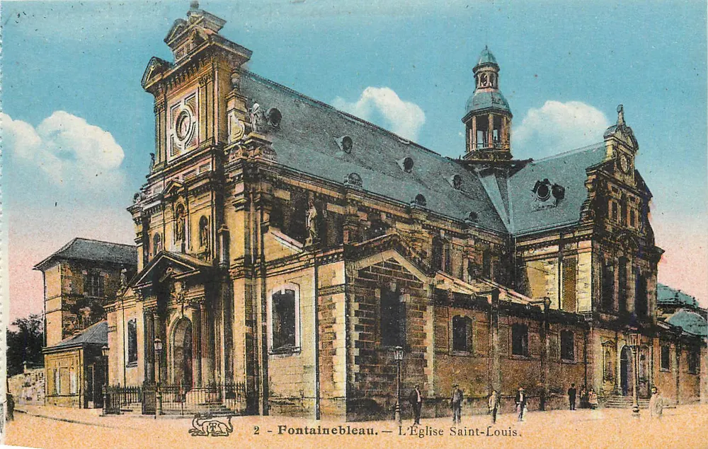 Fontainebleau — Kirche Saint-Louis — Verlag: V. P. (Nr. 2) - Vorderseite