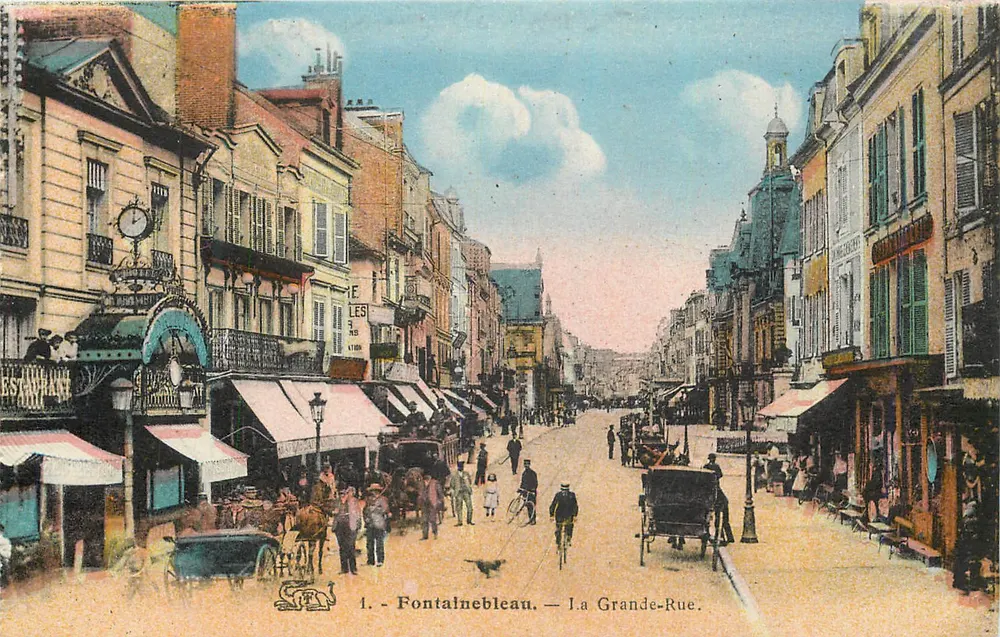 Fontainebleau — A Grande-Rua — Editor: Les Éditions de la Grande Rue, n°1 - Frente