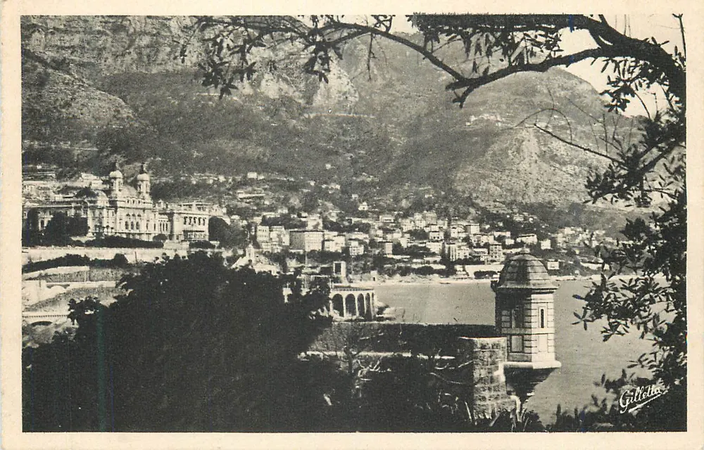 Ansicht von Monte-Carlo — Verlag Gillet, Seriennummer nicht sichtbar - Vorderseite