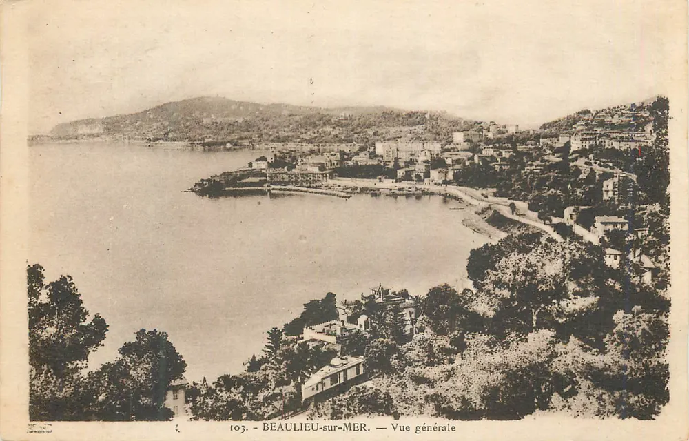 Beaulieu-sur-Mer — Vista geral — n° 103 - Frente
