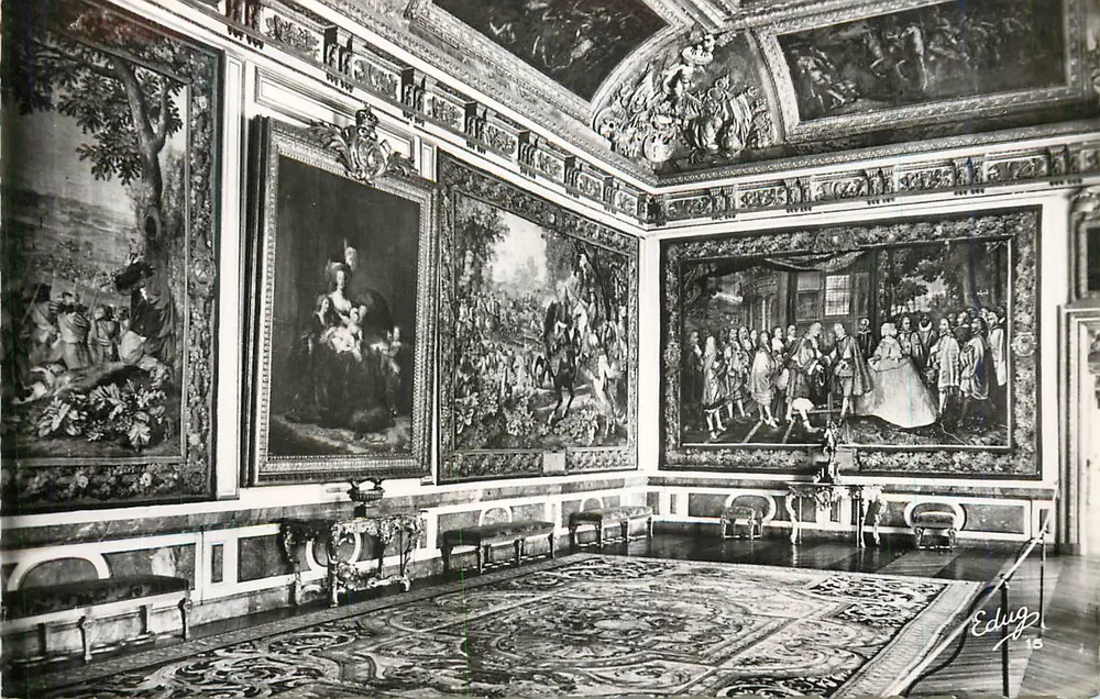 Tapisseursaal — Schloss Fontainebleau — Édug 15 - Vorderseite