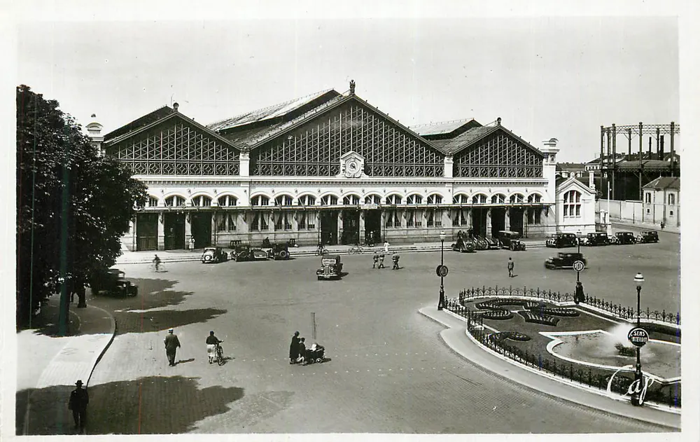 Estação de Lyon — vista geral — editor CAY, n° 1234 - Frente