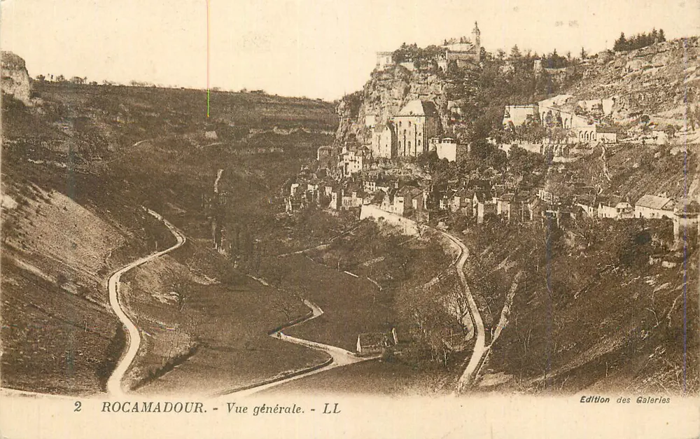 Rocamadour — Vista geral — Edição das Galerias, n°2 - Frente