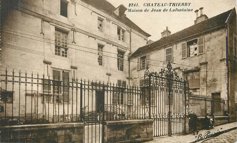 Château-Thierry — Haus von Jean de Lafontaine — La Pongée - Vorderseite