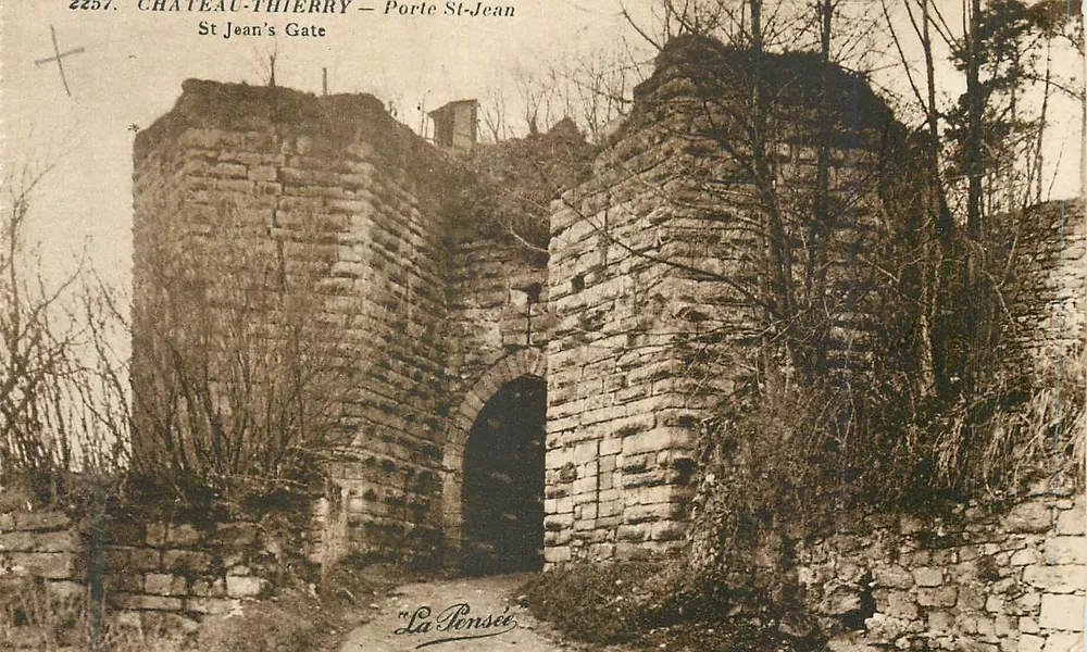 Château-Thierry — Porta Saint-Jean — La Pensée - Frente