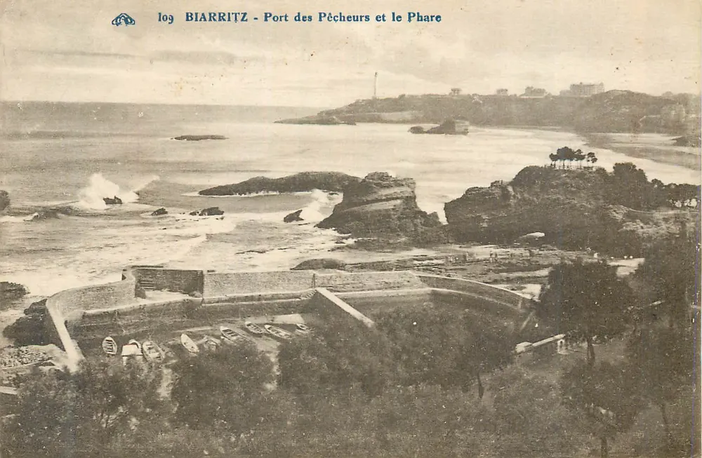 Biarritz - Fischereihafen und Leuchtturm — Ausgabe ohne sichtbare Seriennummer - Vorderseite